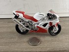 Yamaha Yzf-r1 Motorcycle 1 18 Scale Diecast Maisto 2001 White Red Free Shipping