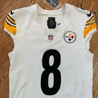 2023 Nike Game Used Issued Pittsburgh Steelers Game Jersey Coa - Wright