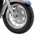 Baron Ba-7800u Fork Bullets Axle Nut Covers Chrome
