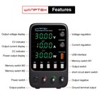 0-30 60v 0-5 10a Lab Adjustable Dc Variable Bench Power Supply Internal Memories