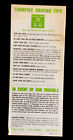 Vintage Travel Highway Road Map Of The Ohio Turnpike  98