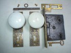 Antique Victorian Era Door Hardware