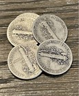  lot Of 5  Mercury Dimes 1916-1945 90  Silver Choose How Many Lots Of 5 Coins 