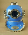18  Vintage Style Us Navy Mark Iiv Deep Sea Antique Scuba Divers Diving Helmet