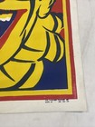  nos  1950   s Original 28x42 Circus Woodblock Poster Clown Enquirer Cincinnati
