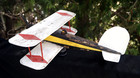 Vintage 1950s Mcm Folk Art Whirligig Wind Spinner Biplane - Airplane Orig Paint