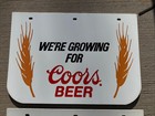  2  Vintage Coors Barley    we   re Growing For Coors Beer    Mud Flaps Set Of Two