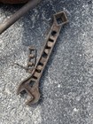 Antique  iron Age  Cast Iron Planter   Seeder - Like Planet Jr With Orig Wrench