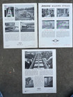 Vintage Original Jamesway Cow Matic Feeding System  Stalls  Feeder Brochure Lot