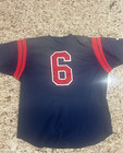 1999 Cleveland Indians Game Worn Used Jersey   6 Size 48