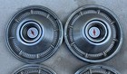 1966 Chevrolet Hub Caps 14  Set Of 4 Chevy Hubcaps 66