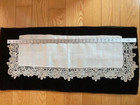 Antique Handmade Bobbin Lace Flounce Tucker Frill 19th C
