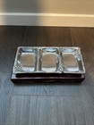 Arthur Court Three Dip Tray Tray -new 