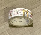 New Every Minute A Story Beanies In Paris Washi Tape 15 Mm Roll Emas