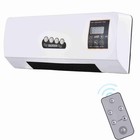 2in1 Heater Fan Combo Wall Mounted Space Heater For Home Office Dormitory 1000w