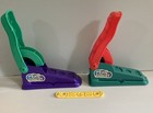 Hasbro Play-doh Fun Factory Two Dough Purple green Plastic Press   s   1-strip