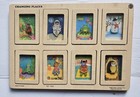 Three Vintage Wooden Puzzles Melissa   Doug Small World Toys Animals Numbers 