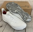 Mizuno 320655 Dominant Knit Women s Metal Softball Cleats White Silver Us 7