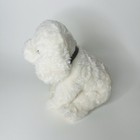 Ty Classic Fluff White Dog Plush 10    Stuffed Animal 2002