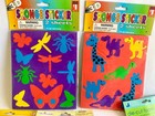 Lot Of Craft Foam Shapes Stickers Letters Flowers Hearts Fish Animals   More