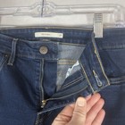 Levi   s 711 Skinny Jeans Womens 27 Mid-rise Dark Wash Blue 5-pocket Denim Pants