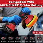 Milwaukee 18v Buffer Polisher 6  8 Speed
