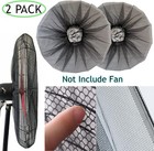 20 Inch Fan Cover  2 Pack 20  Pedestal Dust 20  24      30     Fit 20  