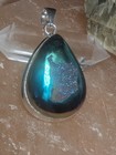 Natural Druzy Gemstone Handcrafted 925 Pendant
