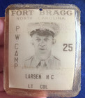 Wwii Fort Bragg Pow Camp Lt  Colonel Officer Badge Home Front Military Police