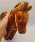 R Dakin Horse Plush 11  Brown Western Cowboy Pony Collectible 1975 Vintage 