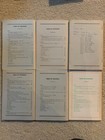 1970 Nawcc Bulletin National Assoc Of Watch   Clock Collectors 6 Issue Lot