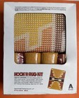 Vintage Mid Century Malina Hook A Rug Kit 20x27 Mesa Arrow Latch Hook Diy Decor