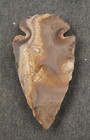 Layered Depth 1 6  Flint Arrowhead Spearhead Stone Point Knife Blade I-406