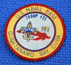 Guantanamo Bay Us Naval Base Boy Scouts Bsa Vintage Patch Troop 435
