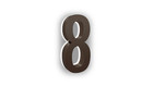 7  Abs-polymer Backlit Led 5000k Illuminated Address Numbers  Modern Look Number