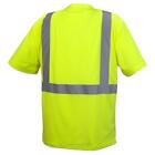 Class 2 High Visibility Reflective Hi Vis Road Work Construction Safety T-shirt