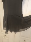 Girls    Ballet Dance Leotards With Flutter Sleeve Sheer Skirt Size Uk 130 Us 7 8