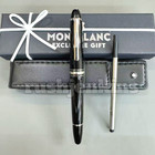Montblanc Meisterst  ck 162 Legrand Black Rollerball Pen Silver Trim Luxury Rare