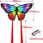 Butterfly Kite For Kids   Adults  Large Single Line Beach Kite Easy To Fly