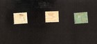 Stamp Collection - British Solomon Islands Canoe - Lot Of Three -  brsi-55