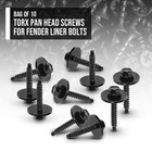 Fender Liner Bolts Compatible With 2008-2021 Gmc Chevy Torx Pan Head Screw