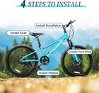 Mountain Bike 7-speed Adult Bikes 20 24 Inch Bike With High Carbon Steel Frame