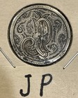 1872 Seated Liberty Quarter Love Token - Engraved    jp    - Intricate Engraving