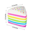Rainbow Cake Squishies Fidget Squeeze Soft Relief Squishy Stress Sensory Toy