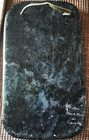 Vintage Authentic Large Inuit Soapstone Eskimo Plaque Carving Signed Rare