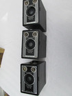 Lot Of 3 Vintage Kodak Brownie Box Cameras Target Six-16 - Un-tested - Clean G 