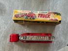 Vintage 1950s M f d  Aerial Ladder Fire Engine Truck Tin Friction