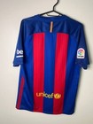 Fc Barcelona Home Jersey Season 2016 2017 Size M