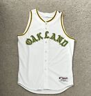 Oakland Athletics 2018 Tbtc 1968 Team Issued Jersey 44 Unworn