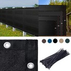 4  5  6 x50  Windscreen Privacy Fence Screen Shade Cover Fabric Mesh Garden Tarp
